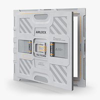 Compartment Isolation Hatch White