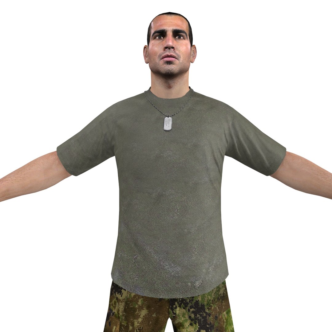 3d Base Soldier