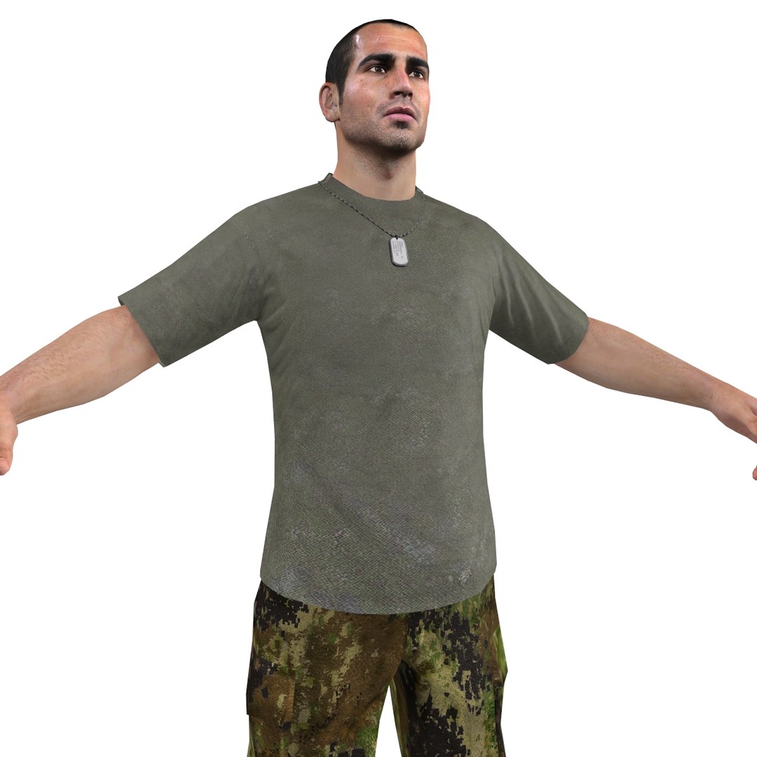 3d Base Soldier