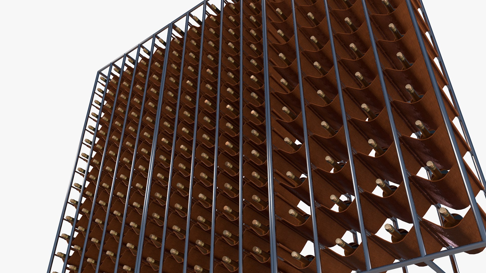 3D Wine Rack Model - TurboSquid 1750022