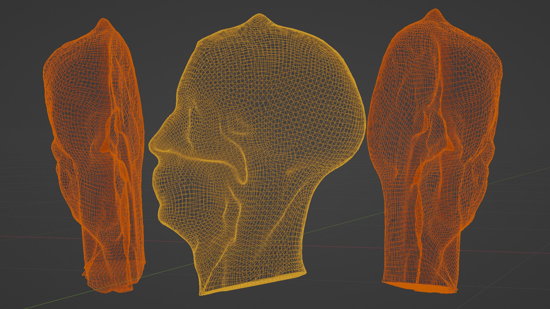 3D Anatomical Head Model TurboSquid 1970934