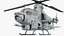 Bell AH-1Z Attack Helicopter Rigged