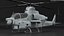 Bell AH-1Z Attack Helicopter Rigged