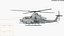 Bell AH-1Z Attack Helicopter Rigged