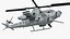 Bell AH-1Z Attack Helicopter Rigged
