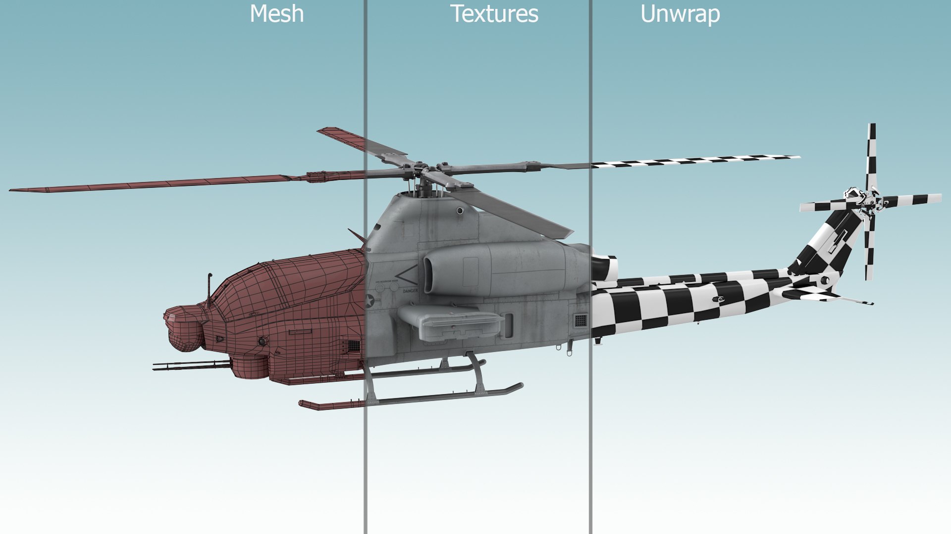 Bell AH-1Z Attack Helicopter Rigged 3D https://p.turbosquid.com/ts-thumb/WK/ftj0y6/qr/bellah1zattackhelicopterriggedc4dmodel020/jpg/1701192332/1920x1080/fit_q87/373c3bebbc9f1454ddf24b4f9129411116a69fd9/bellah1zattackhelicopterriggedc4dmodel020.jpg