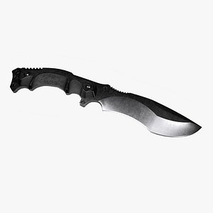 3D model Tactical Recurve Combat Knife