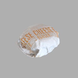 Cheeseburger wrapped