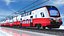 Train électrique de voyageurs à deux étages de la classe 4734 de l'OEBB