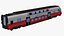 Train électrique de voyageurs à deux étages de la classe 4734 de l'OEBB