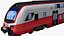 Train électrique de voyageurs à deux étages de la classe 4734 de l'OEBB