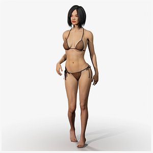 Naked Black Woman Fit 3D Model - TurboSquid 1772776