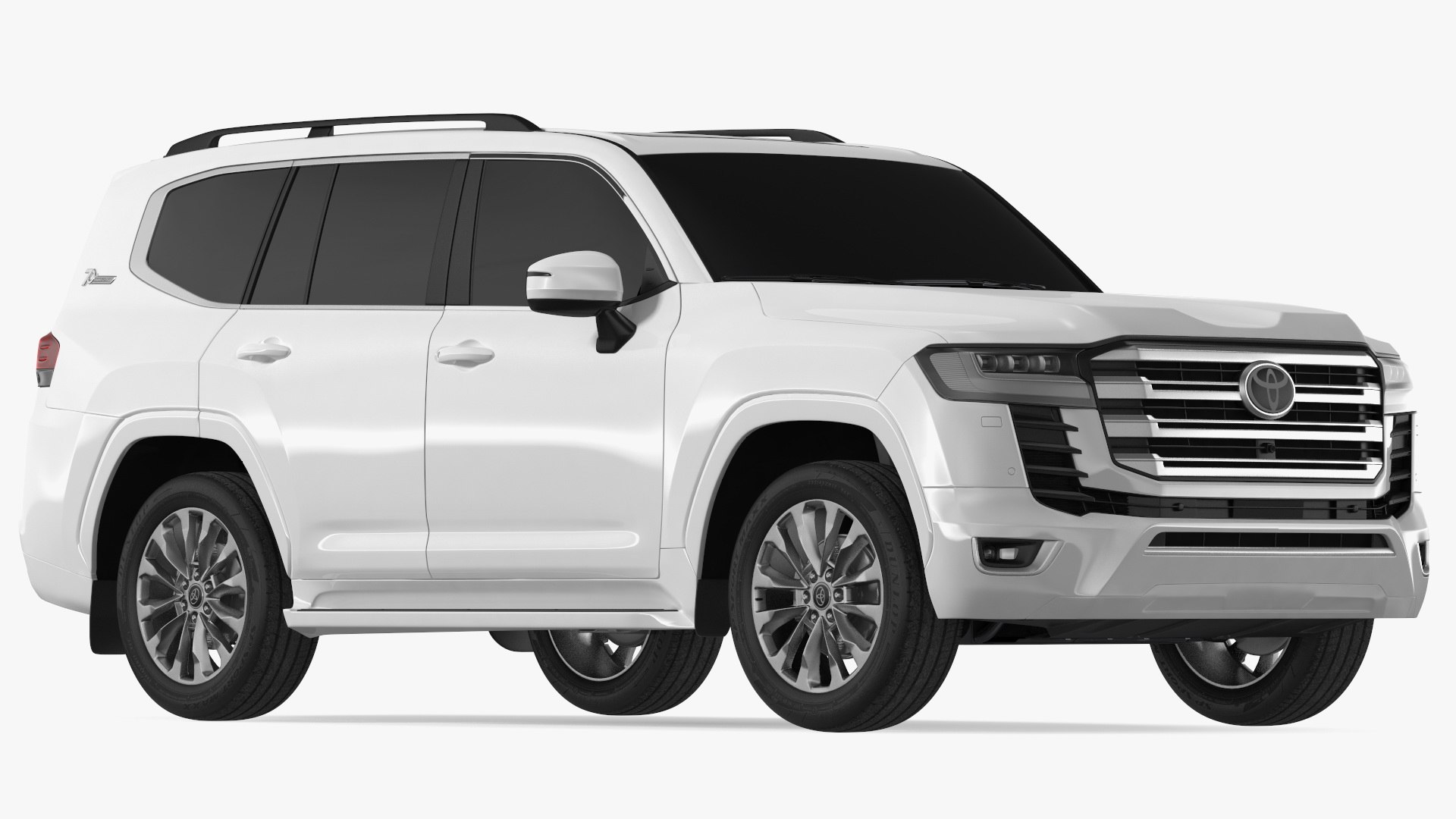 Toyota Land Cruiser 2022 Exterior Only 3D model preview