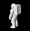 Astronaut STL 3D Printable Space Suit Character Explorer Figure