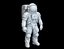Astronaut STL 3D Printable Space Suit Character Explorer Figure