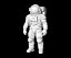 Astronaut STL 3D Printable Space Suit Character Explorer Figure