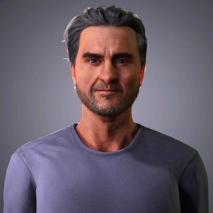Joaquin Phoenix 3D Model model