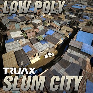 Low Poly Slum City