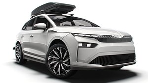 3D Skoda Enyaq 85x 2025 model