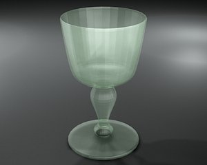 wine glass 3d model