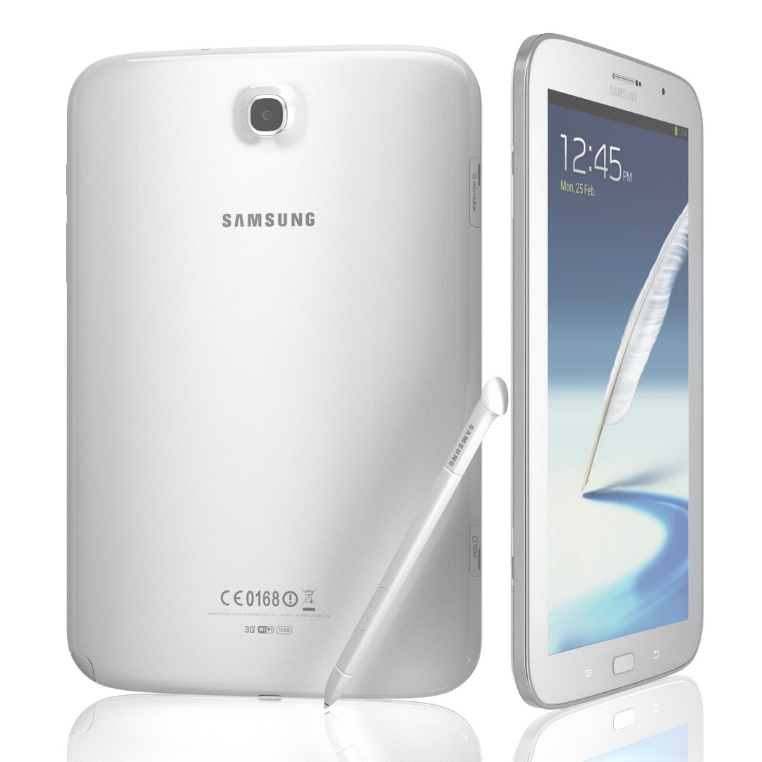 samsung galaxy note 8 3d model