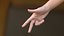 Female Hand Rigged for Cinema 4D