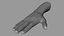Female Hand Rigged for Cinema 4D
