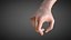 Female Hand Rigged for Cinema 4D