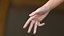 Female Hand Rigged for Cinema 4D