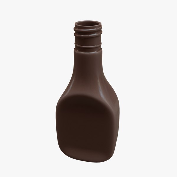 Braune Banjo-Sauce-Flasche 3D-Modell - TurboSquid 2156826