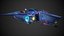 Small reconnaissance starship Scout-D-001