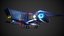 Small reconnaissance starship Scout-D-001