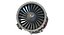 Motor CFM International CFM56 Turbofan Aircraft Je