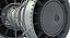 Motor CFM International CFM56 Turbofan Aircraft Je