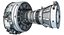 Motor CFM International CFM56 Turbofan Aircraft Je