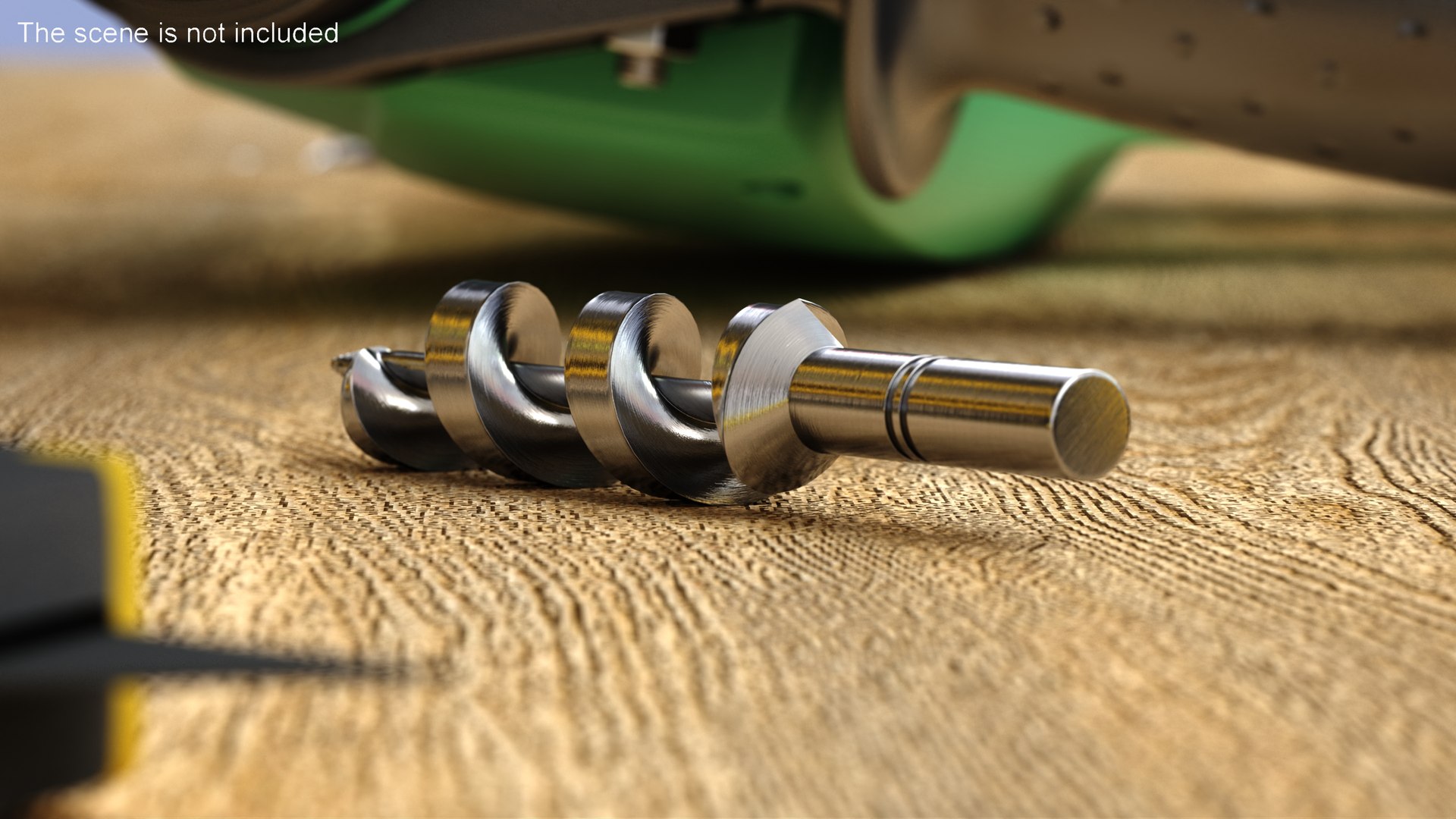 Auger Drill Bit 3D Model - TurboSquid 2189657