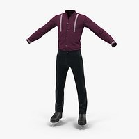 Male Figure Skater Costume