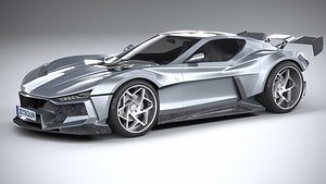 Valarra Corvette 2022 3D model