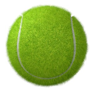 Tennis ball 3D model