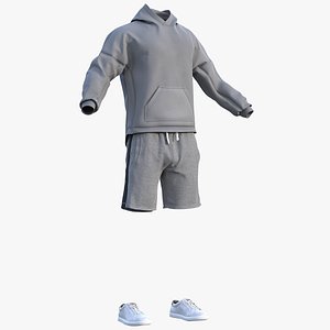 Mens Sport Outfit 3D model