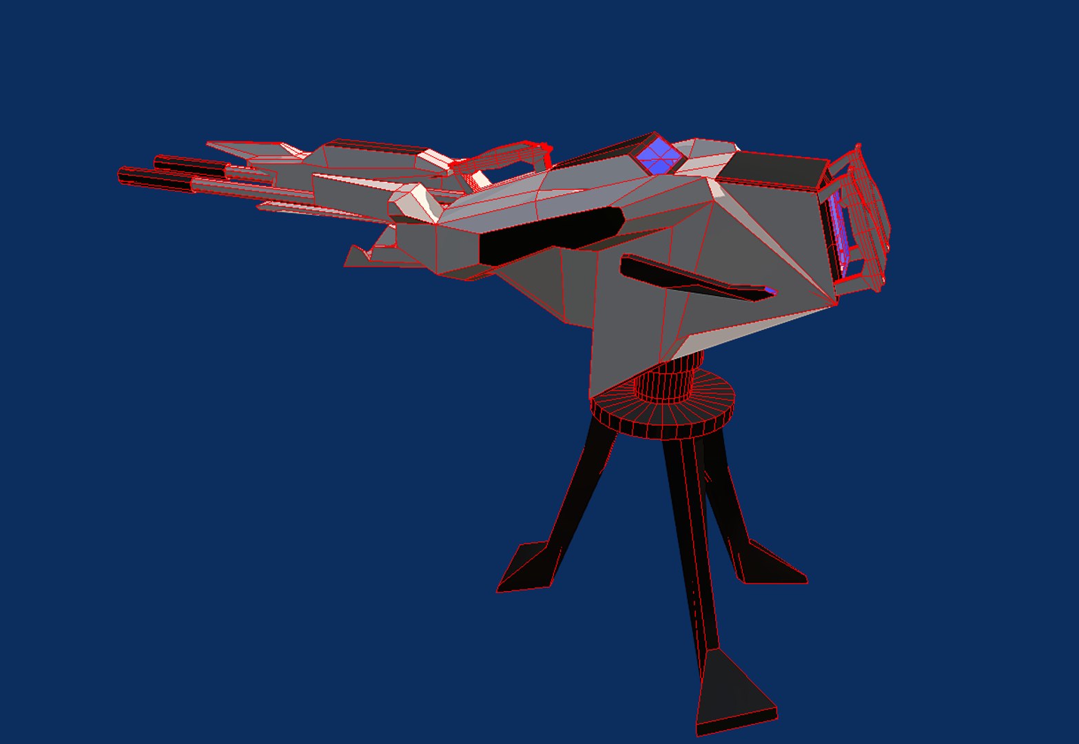 3D Battle Turret - Weapon Model - TurboSquid 1233813