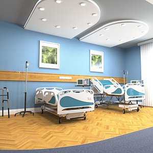 Hospital Room Interior model