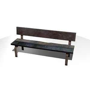 bench 3D model