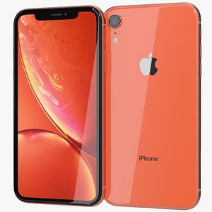 3D realistic apple iphone xr model