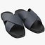 3D Men Flip Flops Soft Footbed model