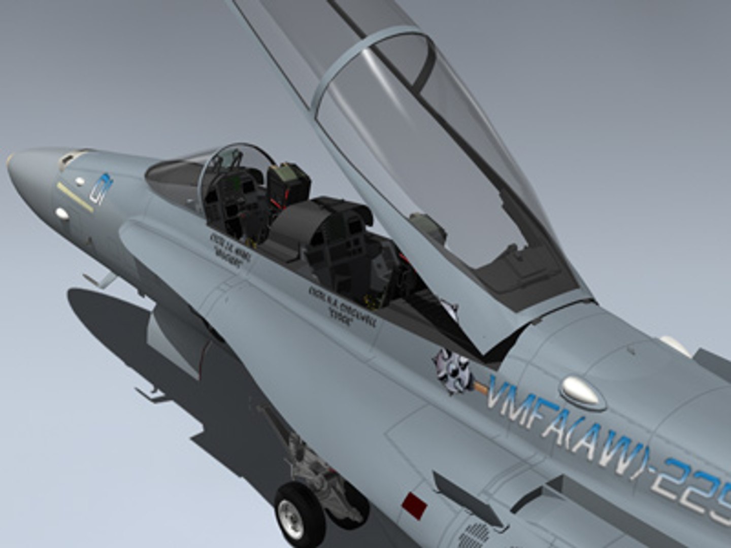 F A-18d Vmfa Aw 3ds
