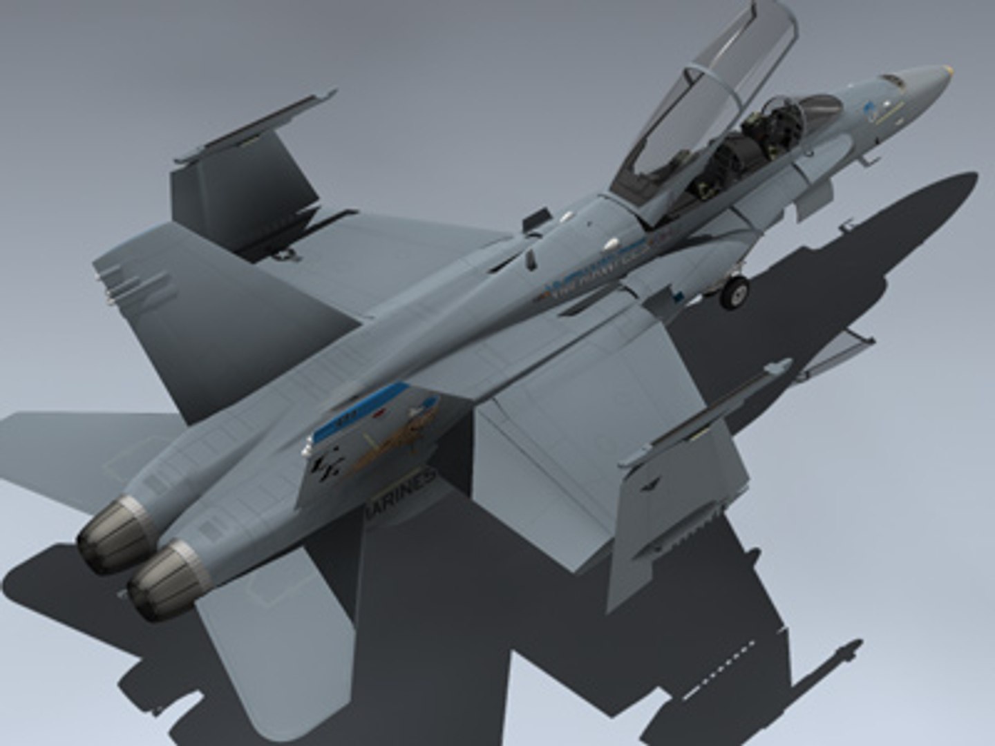F A-18d Vmfa Aw 3ds