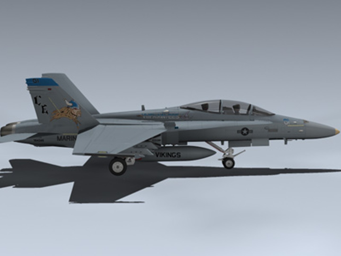 F A-18d Vmfa Aw 3ds