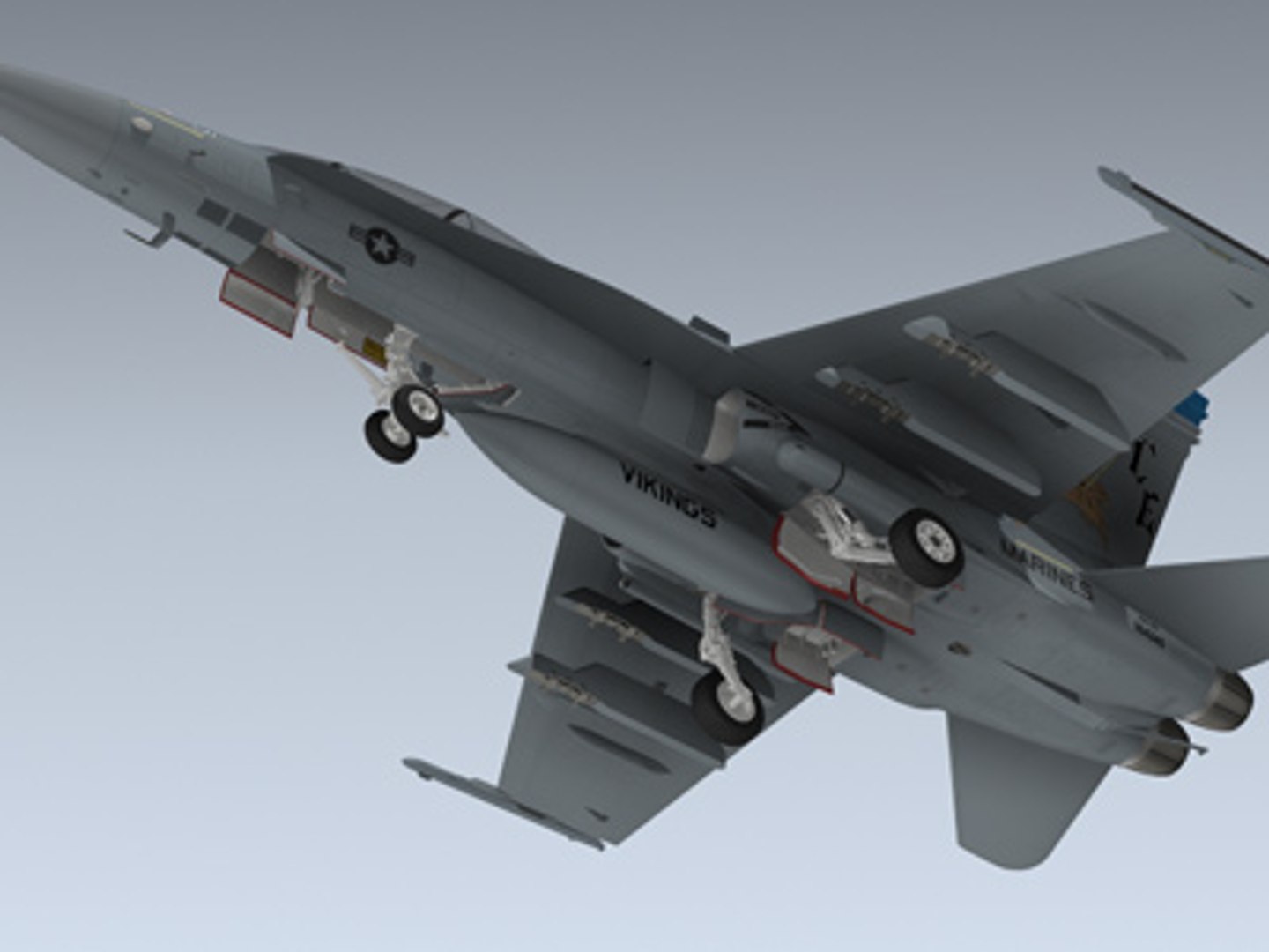 F A-18d Vmfa Aw 3ds
