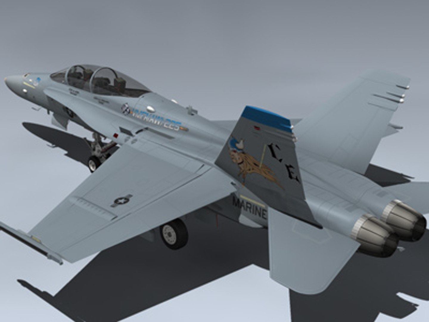 F A-18d Vmfa Aw 3ds